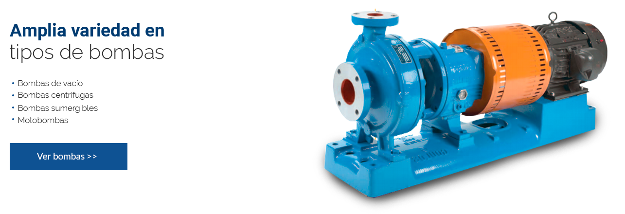 Vac-Pumps, Tipos de bombas